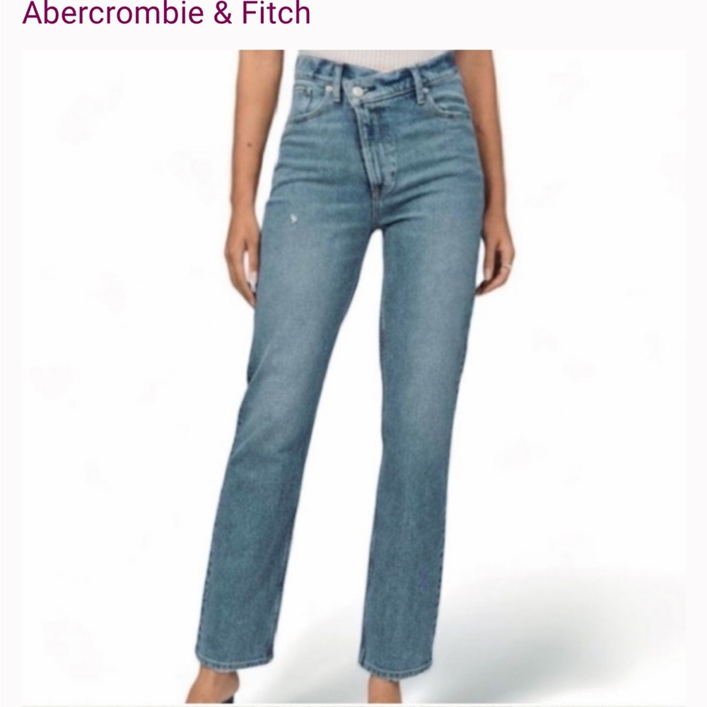 Abercrombie & Fitch Women's Blue Jeans